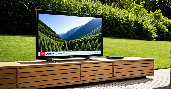 Mobilier TV d'extérieur : Guide essentiel pour bien choisir